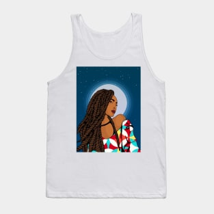 Black Beauty with Dreadlocks Tank Top